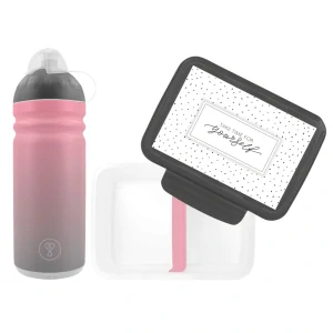 Zdravá sváča - SET Pastel šedorůžová