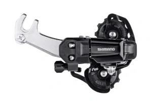 SHIMANO Měnič RDTY200B TOURNEY 6/7kolo, kr. vod., s hákem