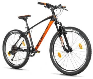 Leader Fox MXC, pneu 26", chlapecký, model 2027-2, orange/black matt - ZDARMA dopravné, seřízení, odborná montáž a sada světel!