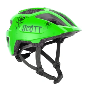 Přilba Scott Kid Spunto, barva fluo green, jedna velikost