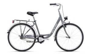 CTM OLIVIA 1.0, pneu 26", model 2026, barva sivě modrá - ZDARMA dopravné, seřízení a odborná montáž!