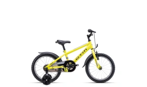 Dětské kolo CTM TOMMY, barva matná limetková, pneu 16", model 2026 - ZDARMA dopravné, seřízení a odborná montáž!