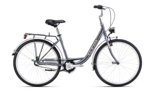 CTM OLIVIA 3.0, pneu 26", model 2026, barva matná tmavosivá - ZDARMA dopravné, seřízení a odborná montáž!