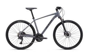 CTM STARK 2.0 , pneu 28", model 2026, barva šedá - ZDARMA dopravné, seřízení, odborná montáž a sada světel!