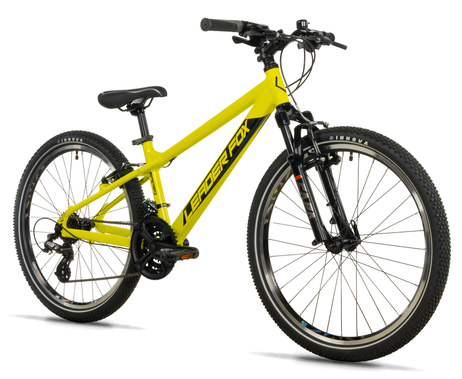 Leader Fox SPIDER chlapecké, pneu 24", model 2027, yellow- ZDARMA dopravné, odborná montáž, seřízení a sada světel!