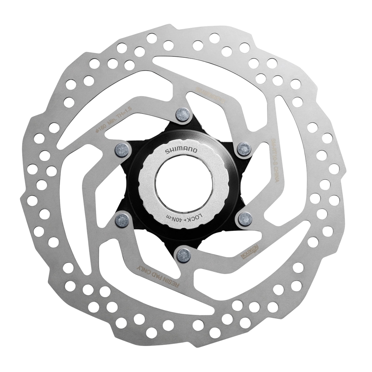 Brzdový kotouč SHIMANO SMRT10 CENTER LOCK 160 mm
