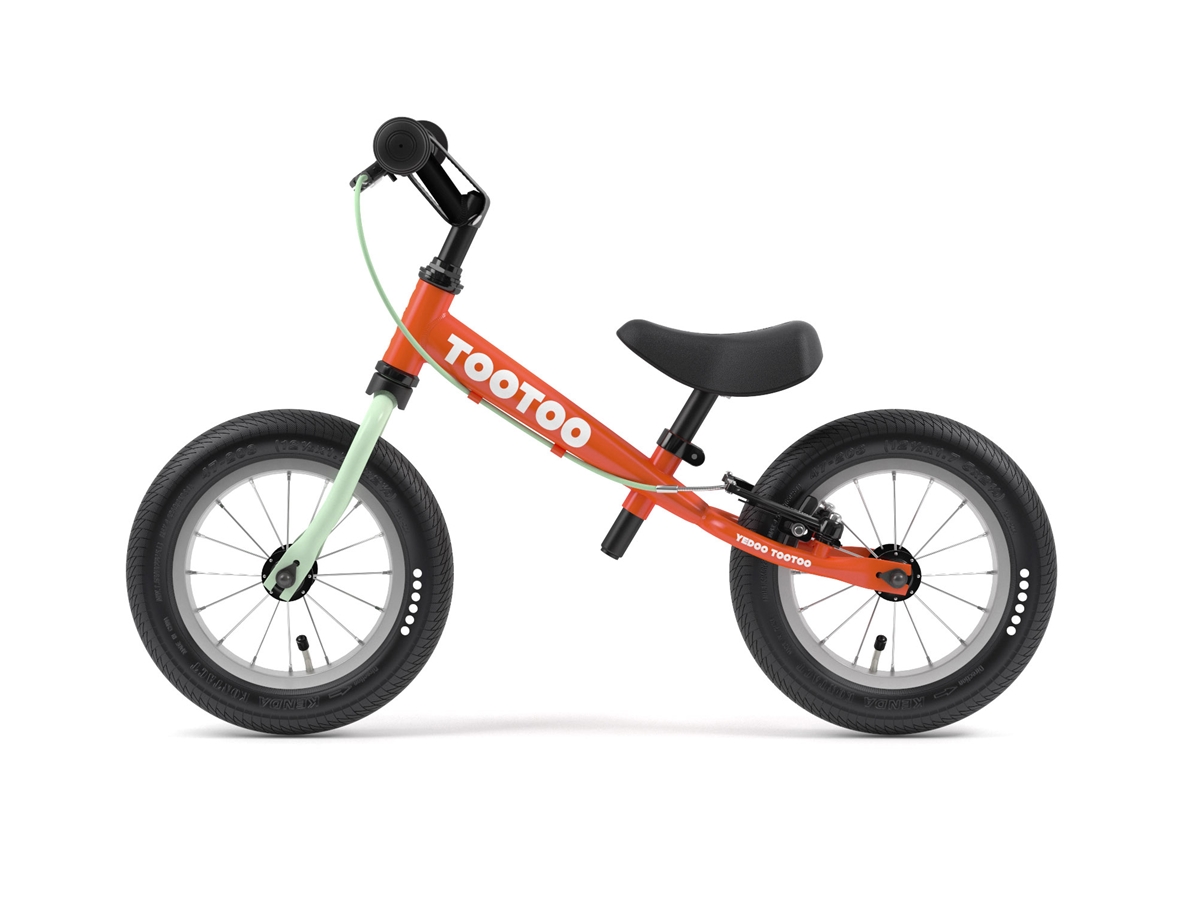 Odrážedlo YEDOO TooToo redorange - ZDARMA dopravné a reflexní vesta!