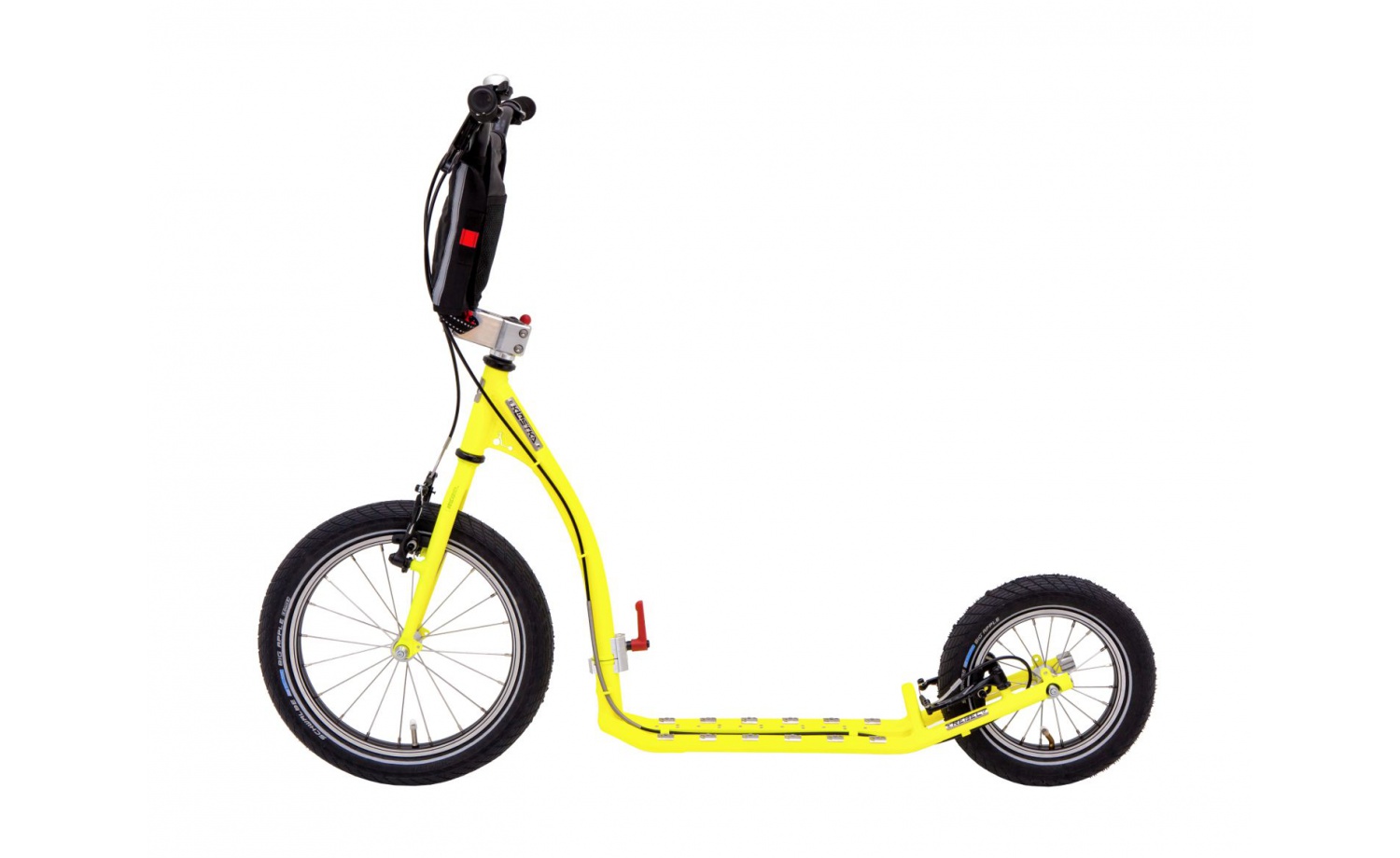 Skládací koloběžka KOSTKA REBEL MAX FOLD (G5), barva neon lemon - ZDARMA dopravné!