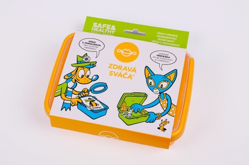 Zdravá sváča - komplet box žlutá 137