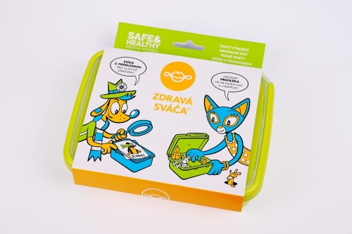 Zdravá sváča - komplet box zelená 382