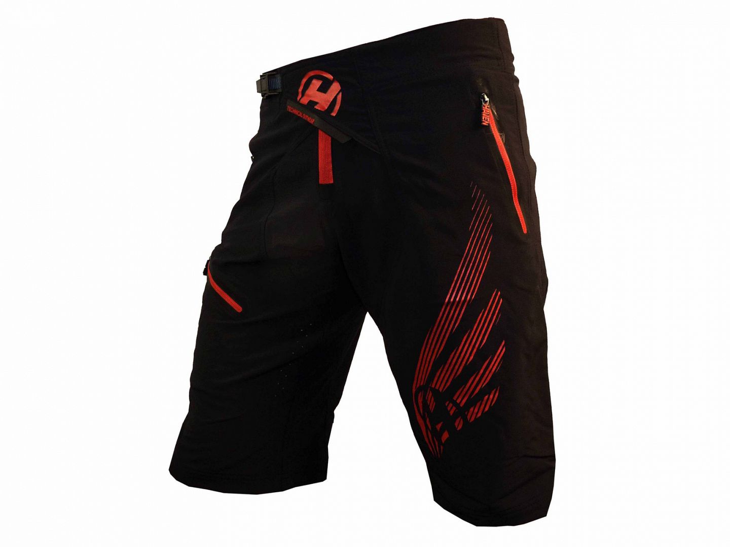 Kraťasy HAVEN ENERGIZER black/red