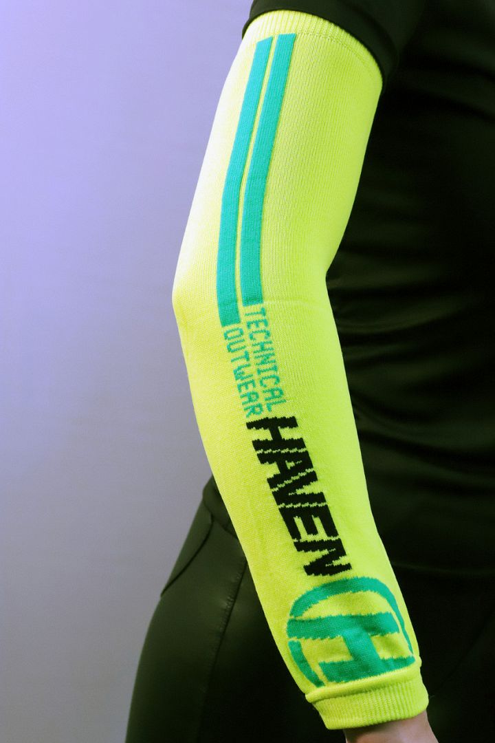 Rukávky HAVEN SOFTIES neon yellow