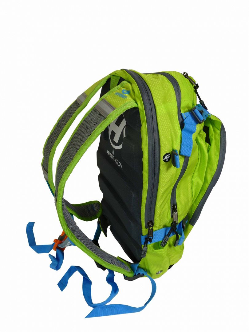 Hydratační batoh HAVEN LUMINITE II 18l green, s rezervoárem 2l