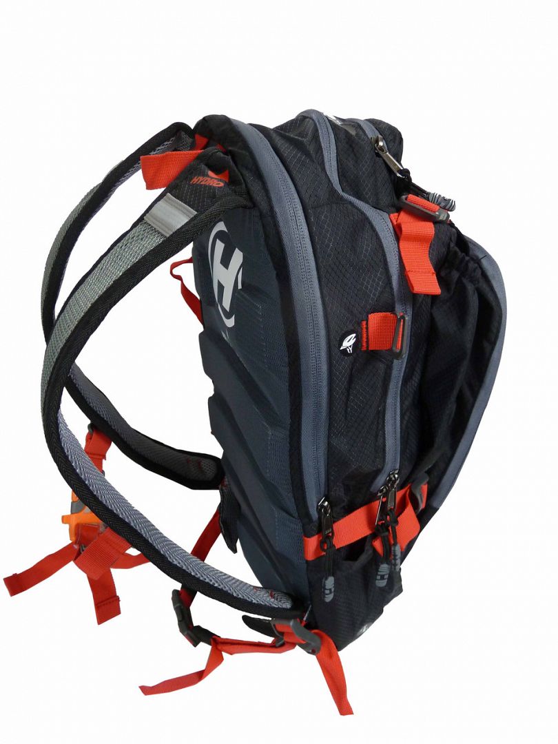 Hydratační batoh HAVEN LUMINITE II 18l black/red, bez rezervoáru