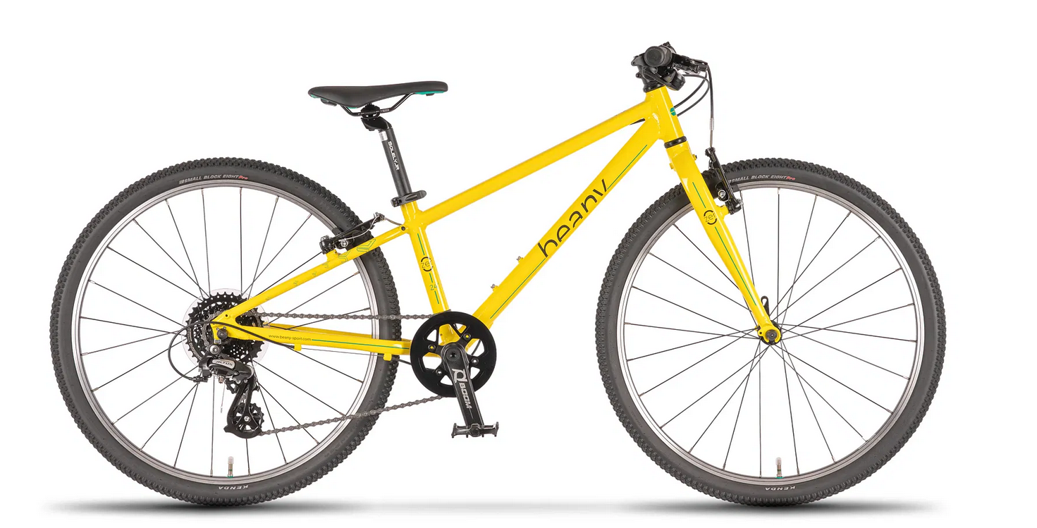 Dětské kolo Beany ZERO 2025, pneu 24", barva yellow - ZDARMA dopravné, seřízení, odborná montáž a sada světel!