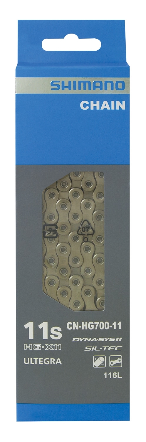 Řetěz SHIMANO CNHG701 MTB/ROAD balený+spojka 11k