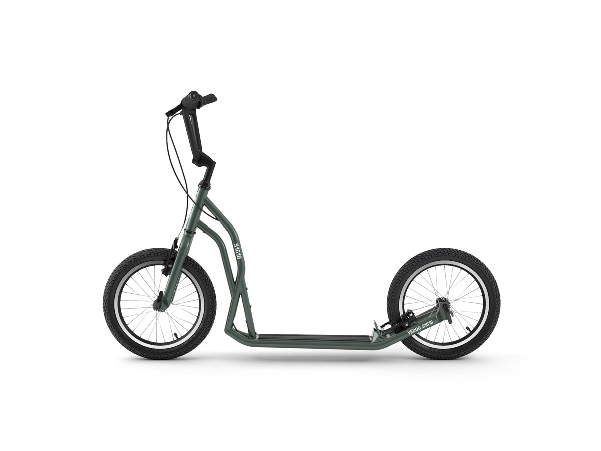 Koloběžka Yedoo S1616, green - ZDARMA dopravné!
