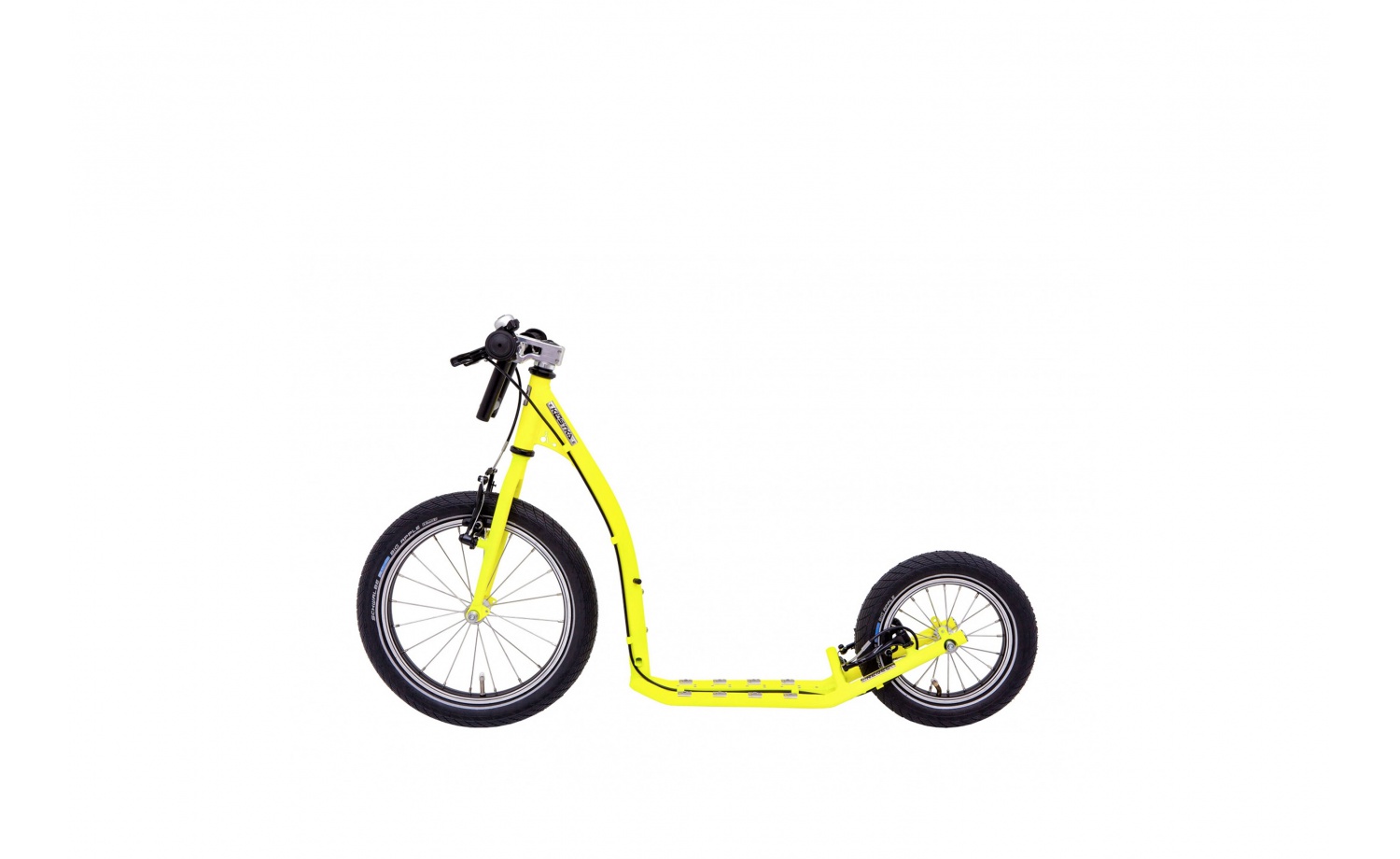 Koloběžka KOSTKA REBEL MAX KID (G5), barva neon lemon - ZDARMA dopravné!