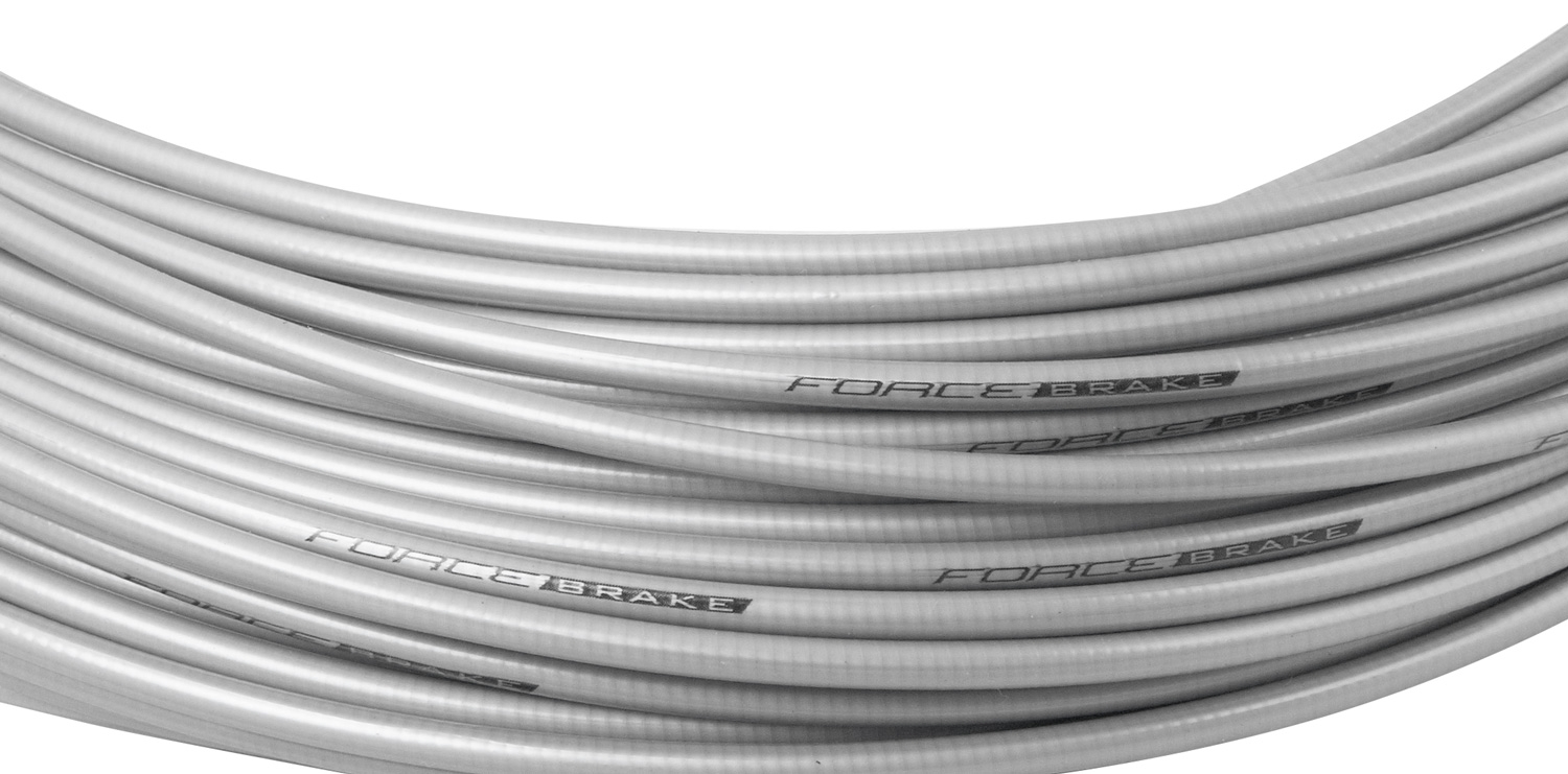 Bowden brzdový FORCE 5mm, perleťově stříbrný
