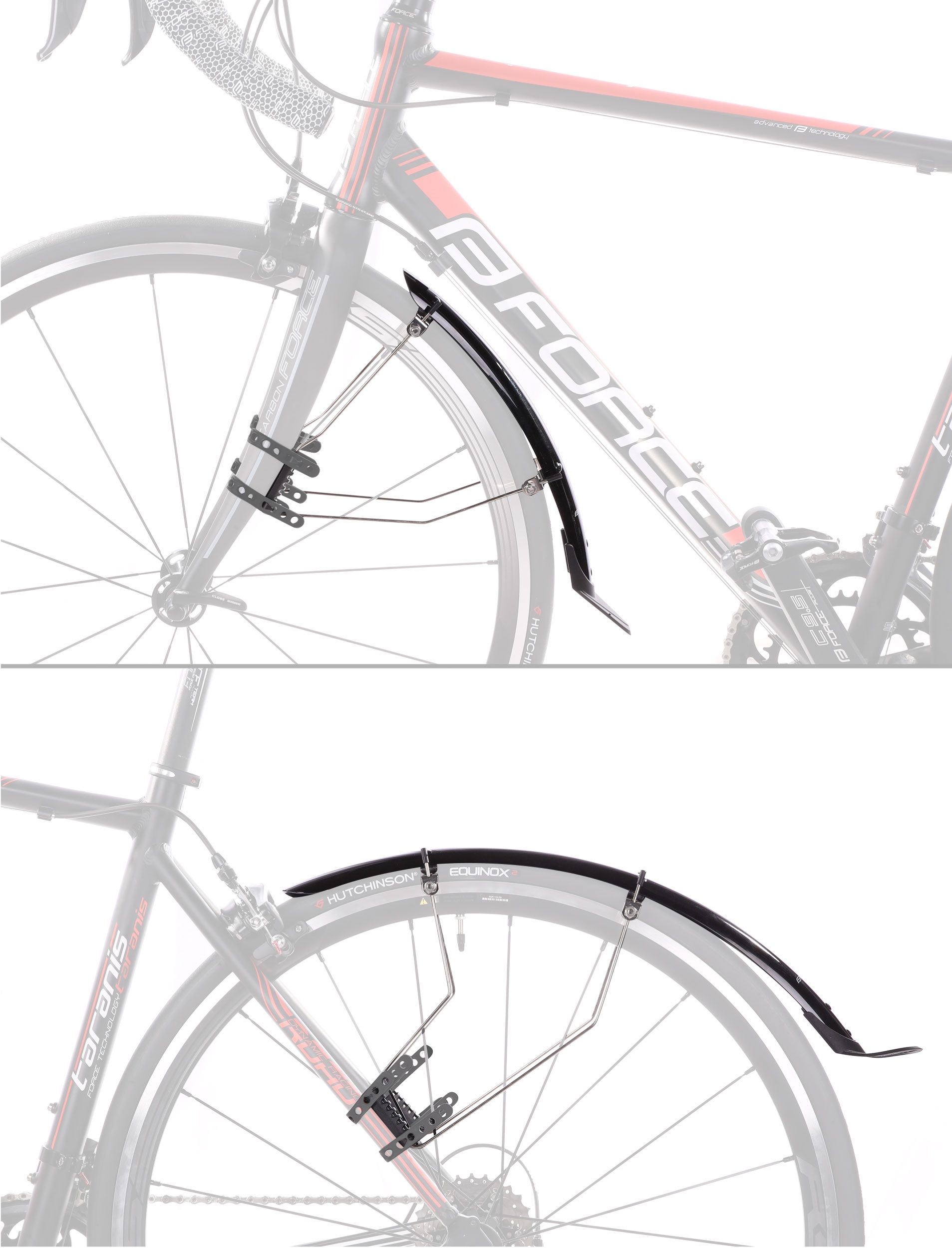 Blatníky FORCE WIN42 Aluflex 28" + vzpěry