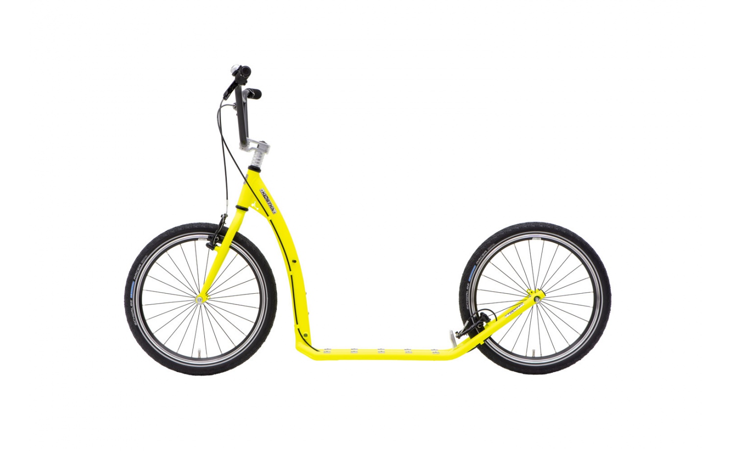 Koloběžka KOSTKA TWENTY MAX (G6), barva neon lemon - ZDARMA dopravné!