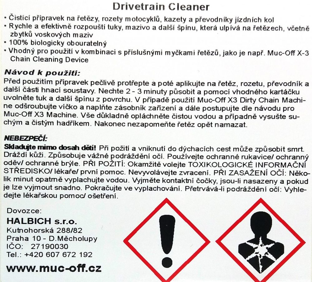 Muc-Off Bio Drivetrain Cleaner 5l REFILL