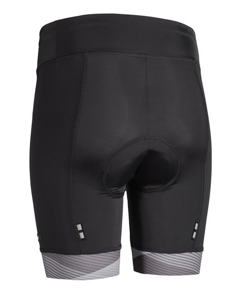 Dámské cyklistické kraťasy ETAPE LIVIA, vel. S, černá/bílá s vložkou