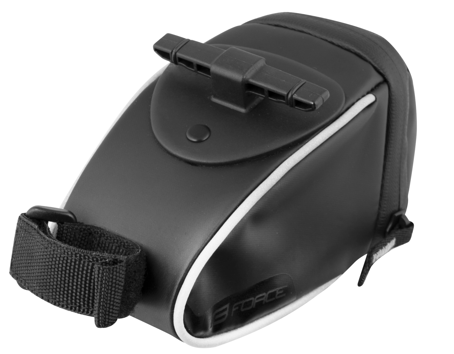 Brašna pod sedlo FORCE RIDE ADVENTURE klick, černá