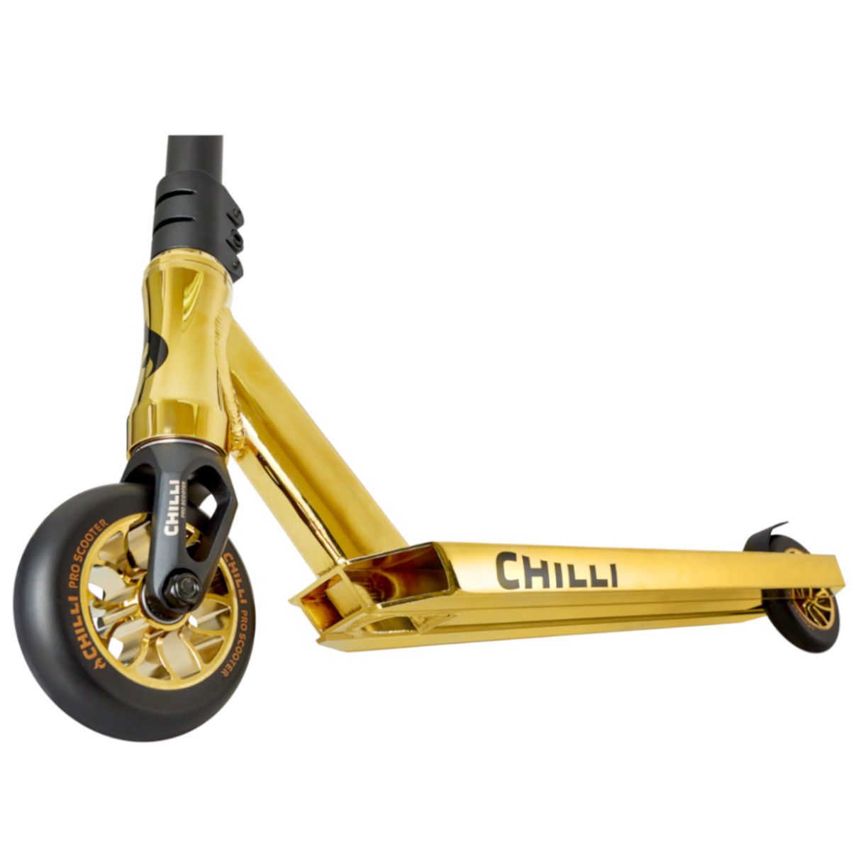 Freestyle koloběžka Chilli Reaper (gold) - ZDARMA dopravné a sada blikaček!