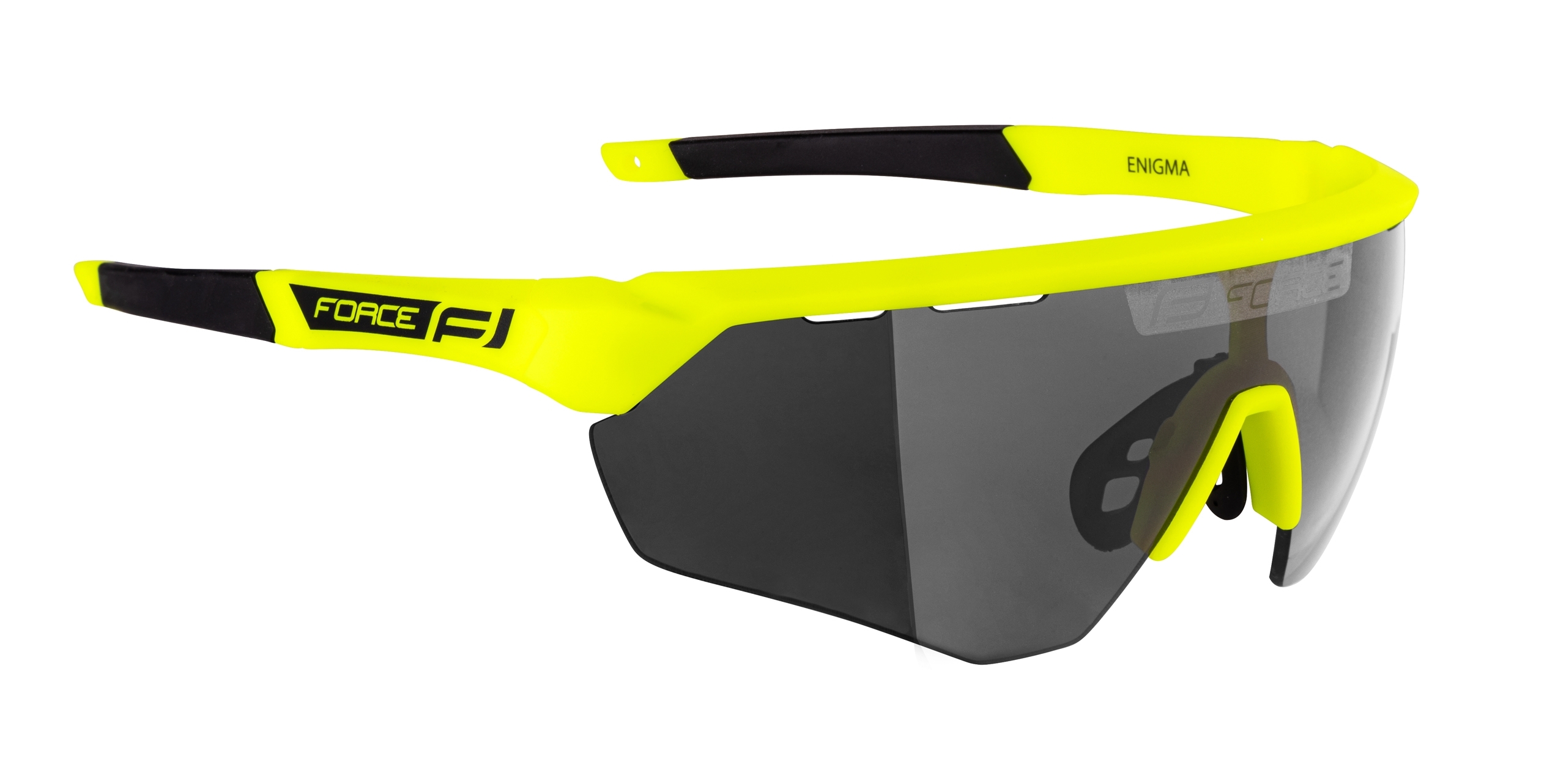 Brýle FORCE ENIGMA fluo mat, černá skla