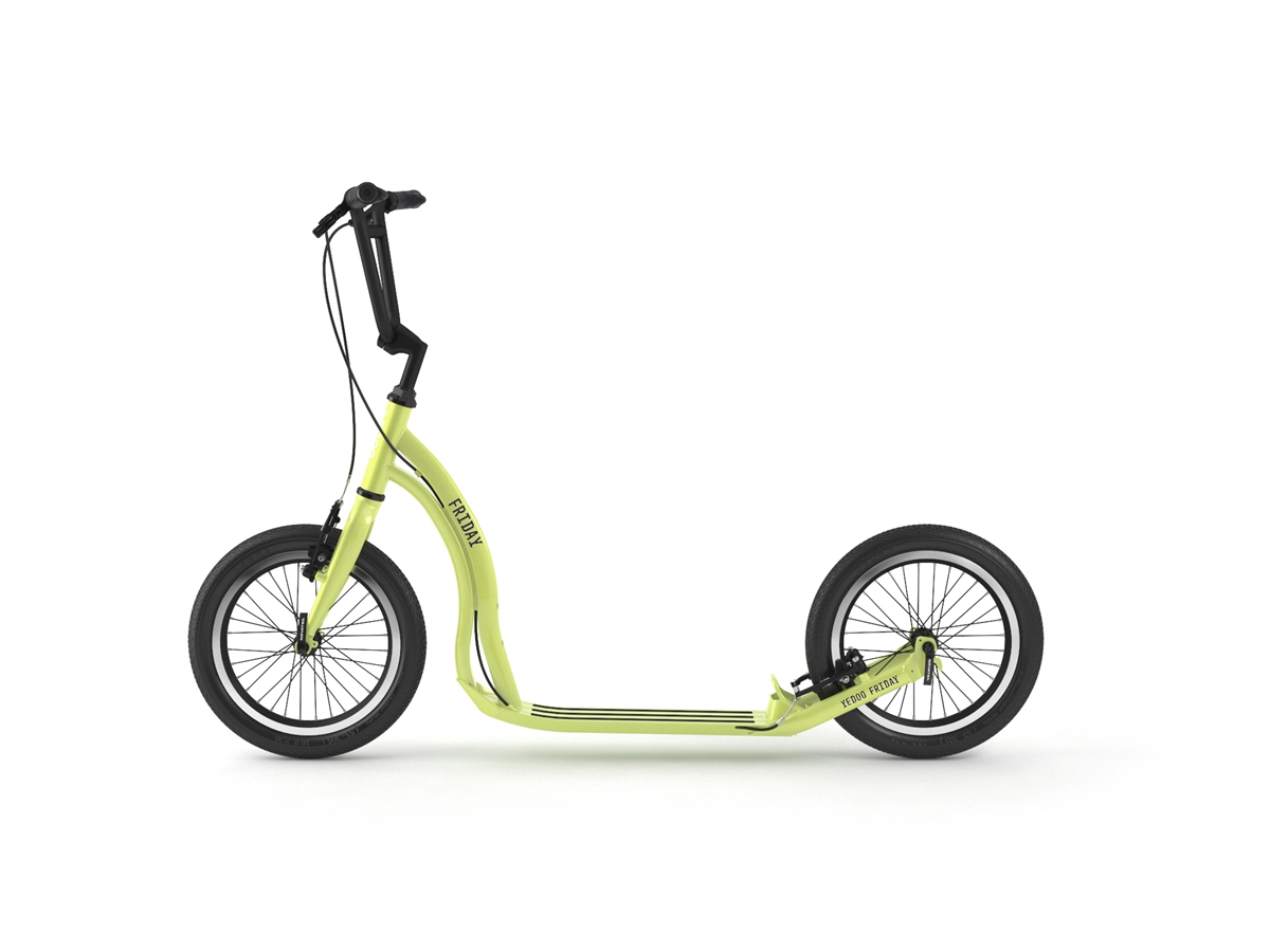 Koloběžka Yedoo Friday, green - ZDARMA dopravné!