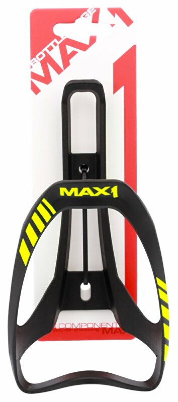 Košík MAX1 Evo, fluo zeleno/černý