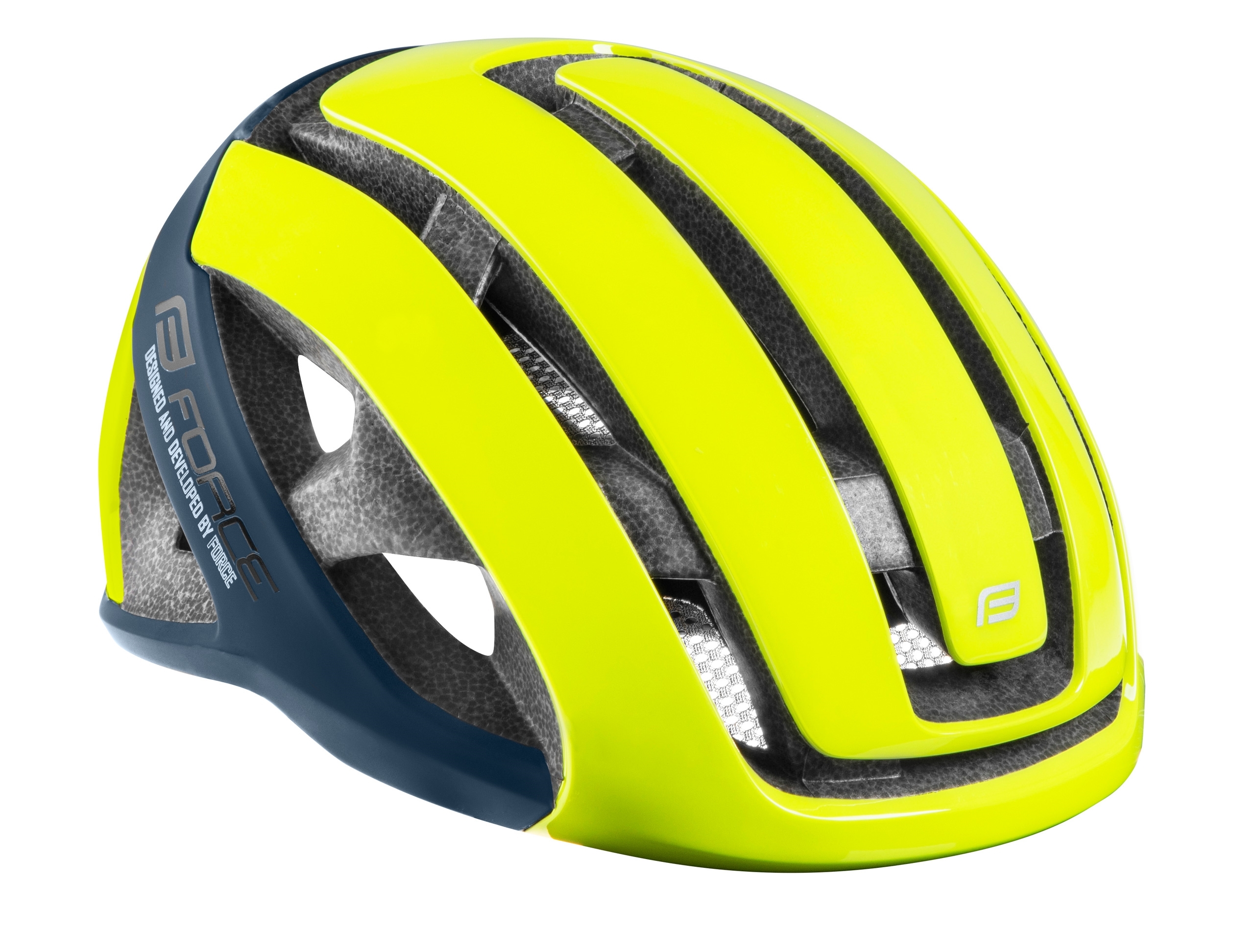 Přilba FORCE NEO, fluo-modrá