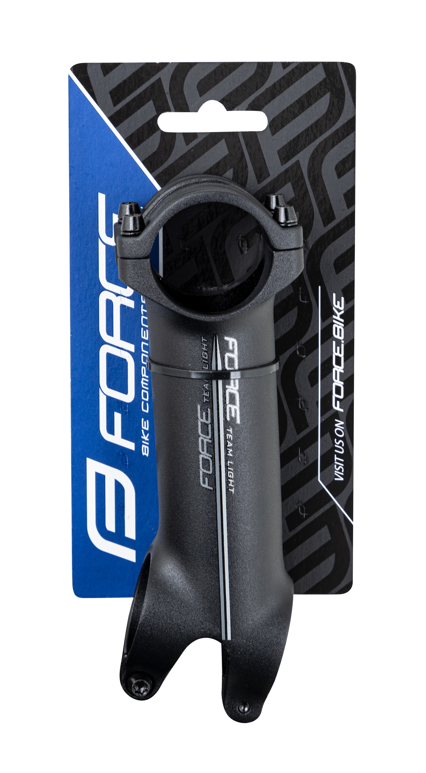Představec FORCE TEAM light 31,8/110mm, 17° Al, černý mat