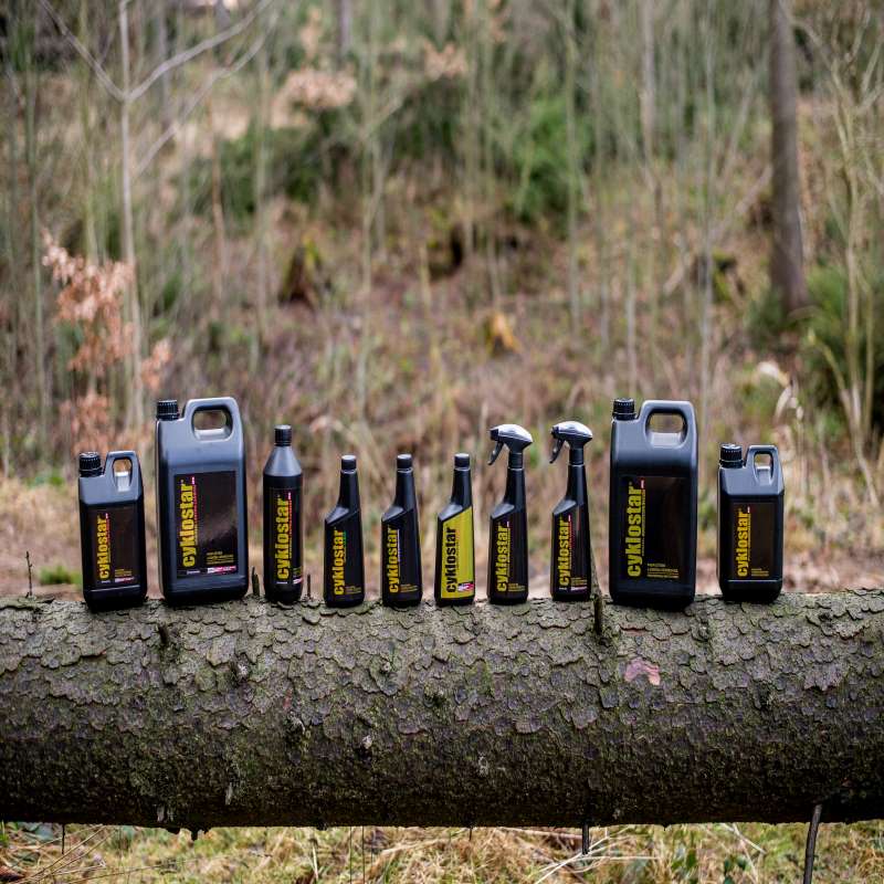 Čistič kol CykloStar originál Extra Carbon 0.5l rozprašovač