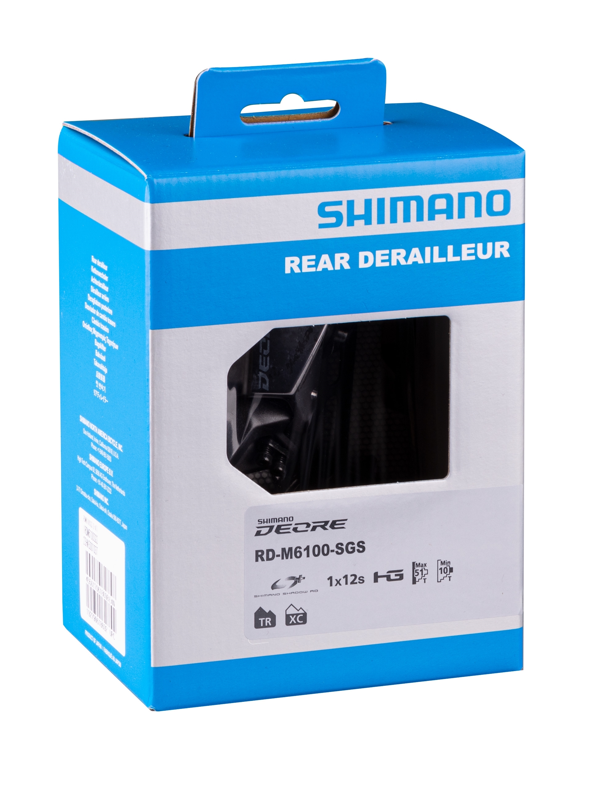 Shimano přehazovačka RDM6100SGS DEORE 12kolo, dlouhé vodítko