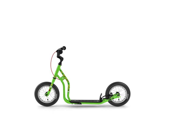 Koloběžka YEDOO MAU Emoji green - ZDARMA dopravné a blikačky TWINS!