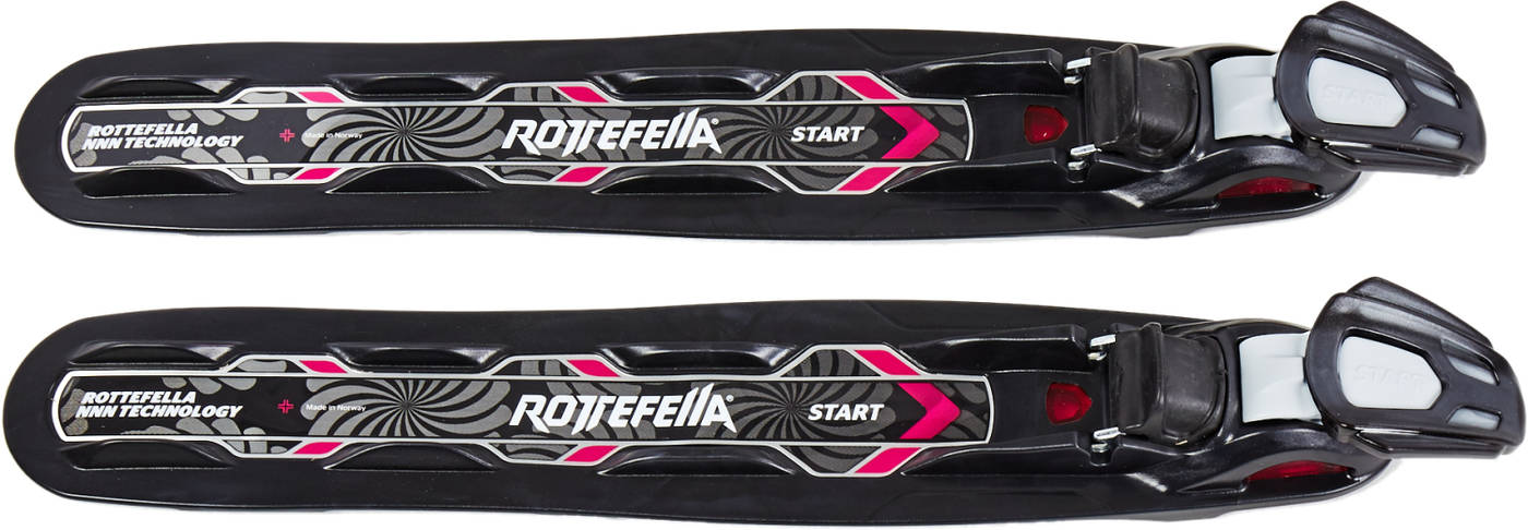 Běžecké vázání ROTTEFELLA NIS Start black junior, NNN