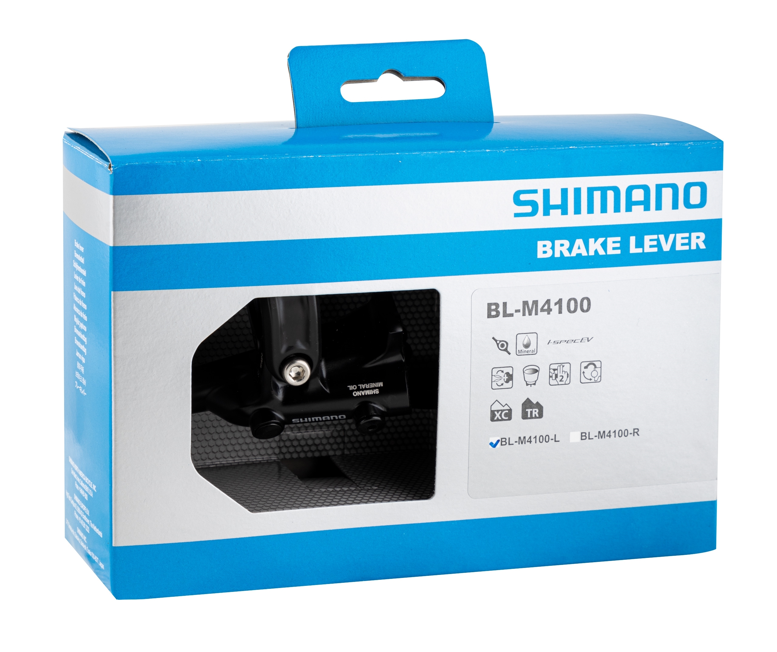 Páka brzdová SHIMANO pro hydraulické brzdy BLM4100L, levá, černá