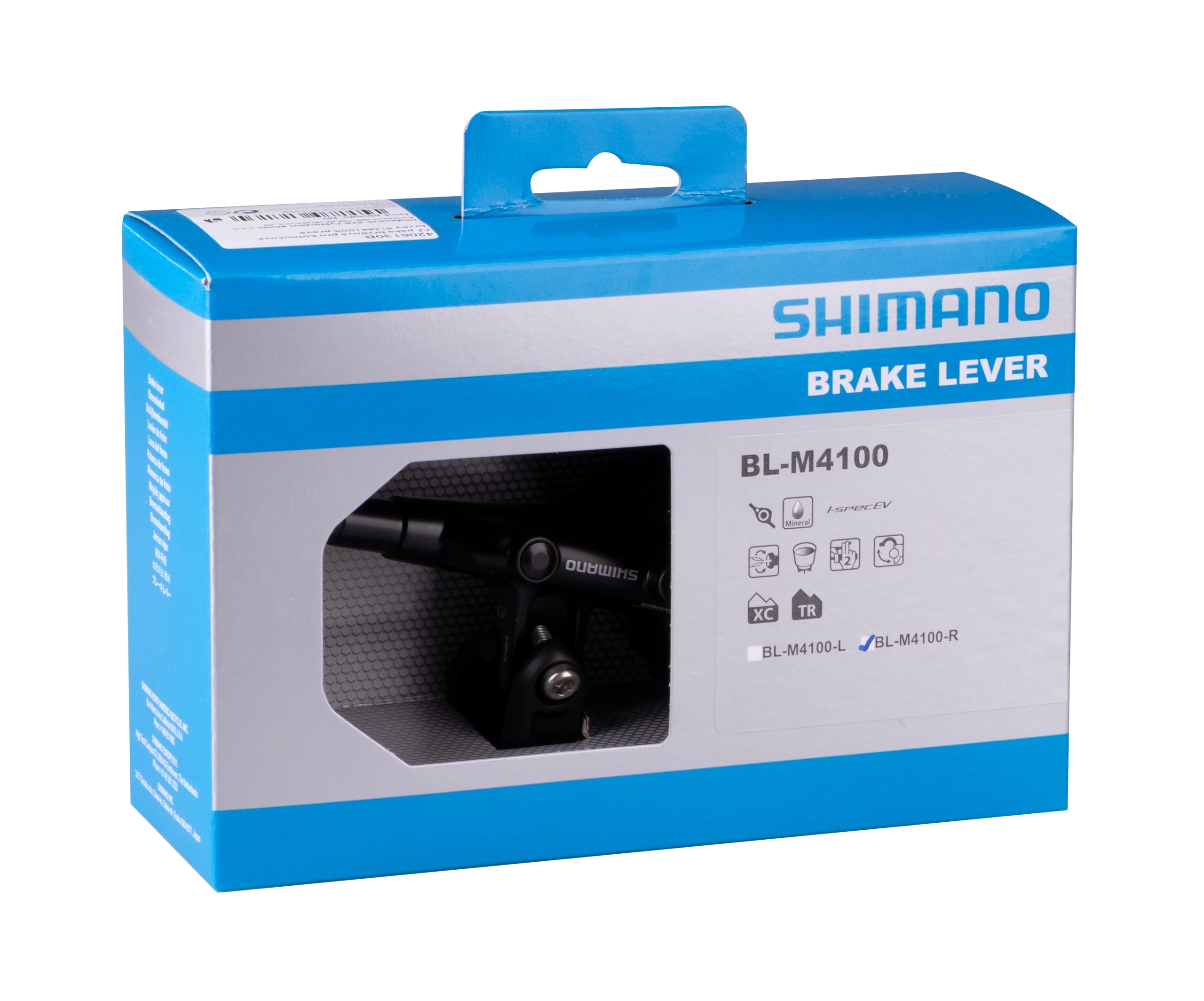 Páka brzdová SHIMANO pro hydraulické brzdy BLM4100R, pravá, černá