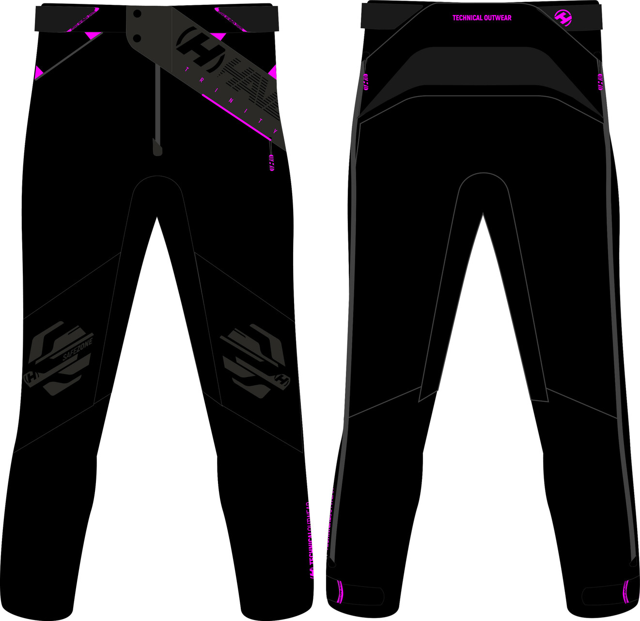 Kalhoty HAVEN Trinity pink