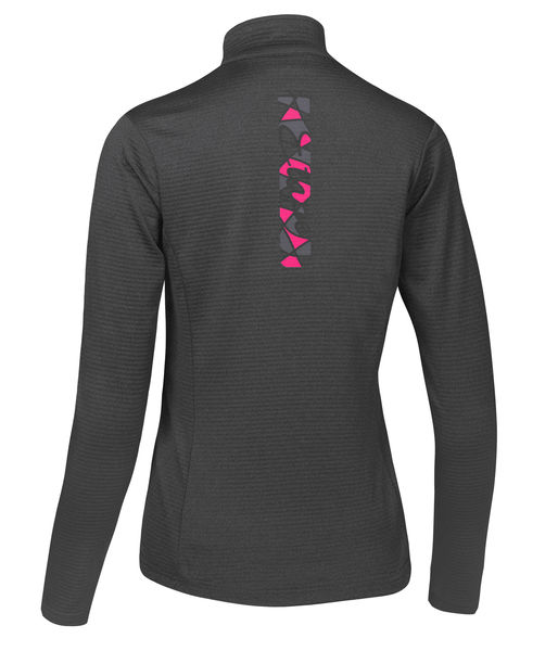 Dámská sportovní mikina/dres ETAPE VANESSA, antracit/růžová