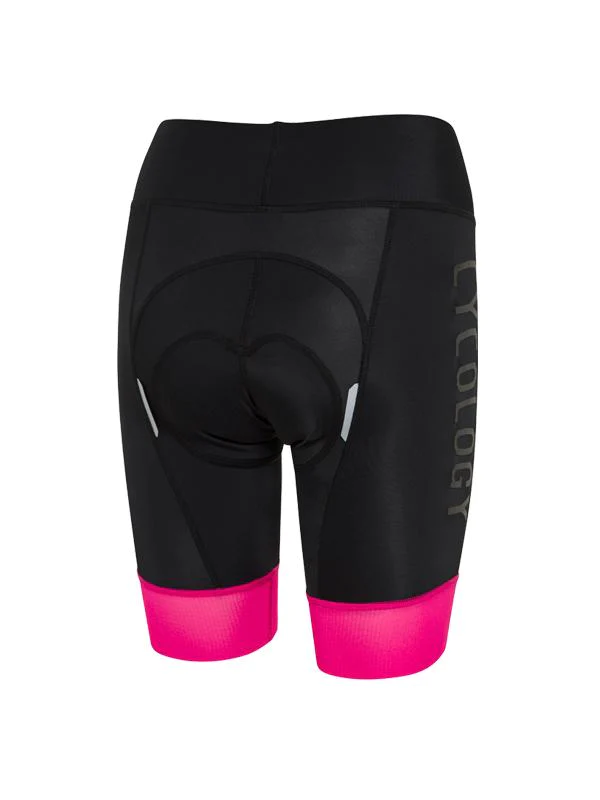 Cyklokraťasy Cycology Black/Pink, dámské
