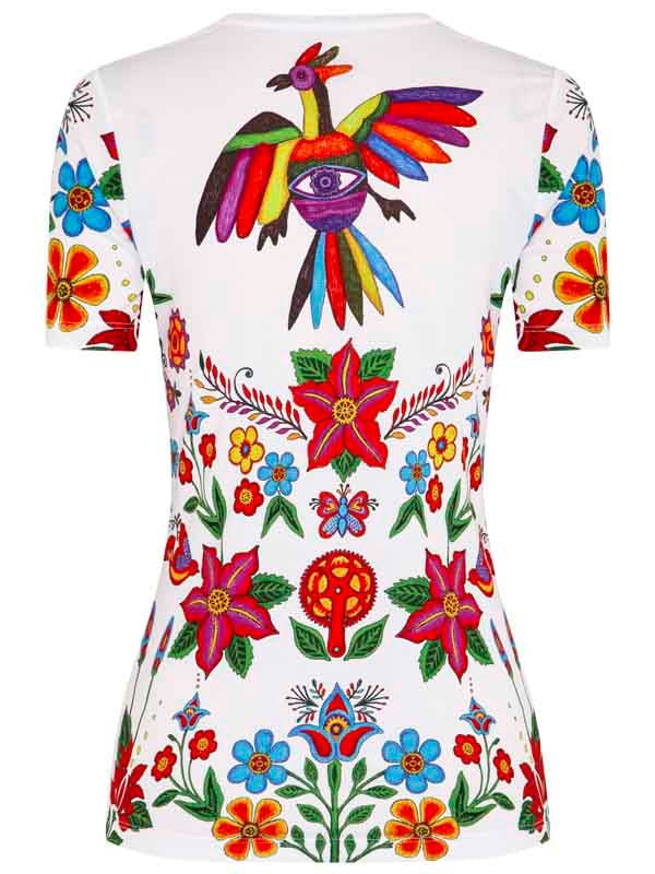 Sportovní triko CYCOLOGY Frida White, dámské, krátký rukáv