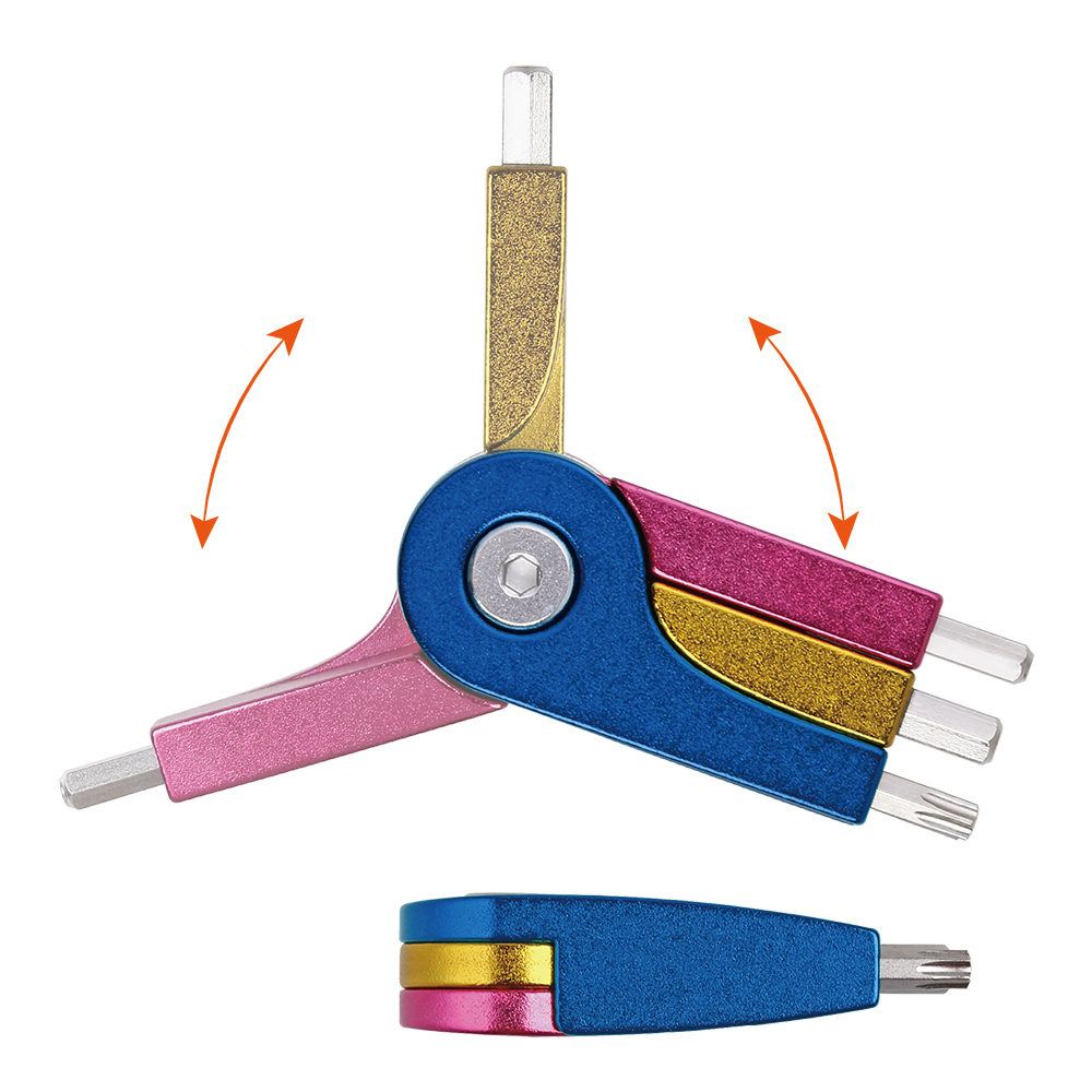 Kapesní skládací klíč SuperB TB-VBY1