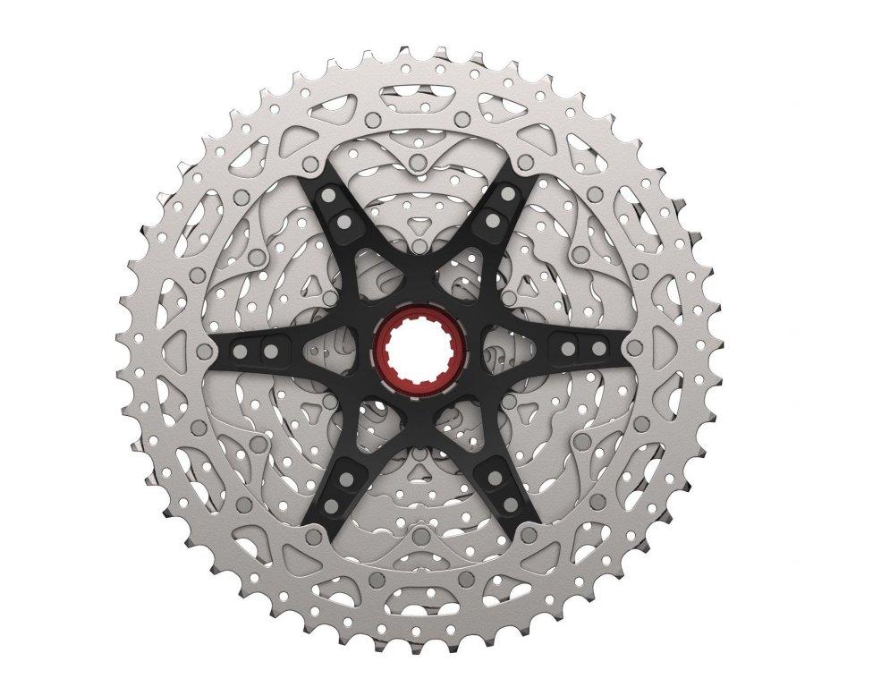 Kazeta SunRace CSMZ800 WA1 12 11-51z, metallic silver