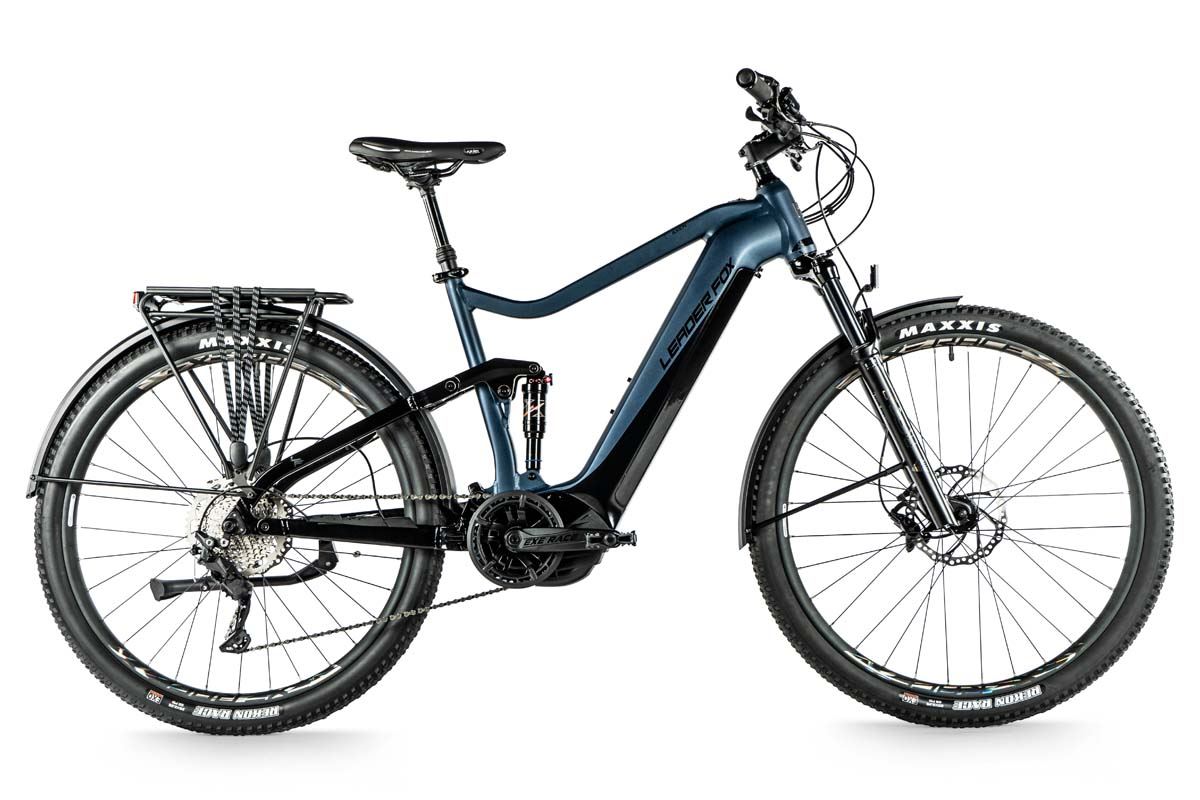 Leader Fox AXEN FULL PANASONIC 29" 2023-2, rám 19,5" tiger/blue - ZDARMA dopravné, odborná montáž, seřízení!