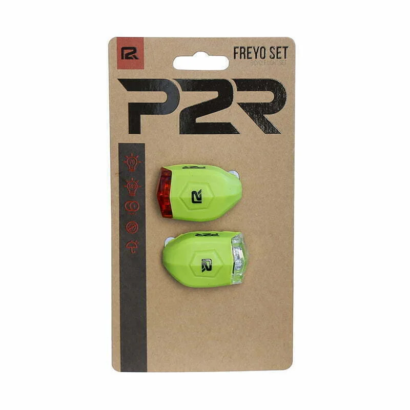 Sada blikaček P2R FREYO lime green