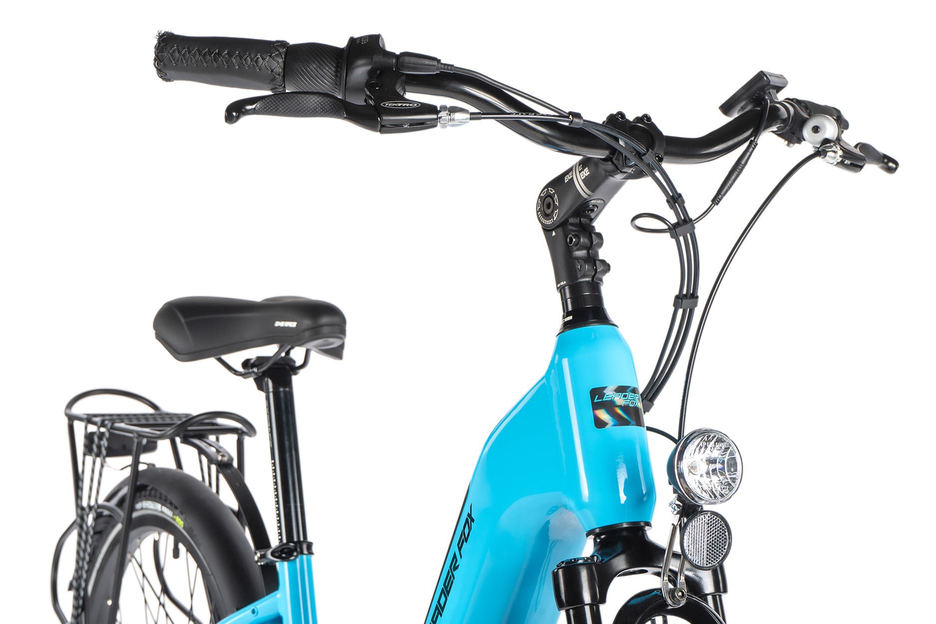 Městské elektrokolo Leader Fox INDUKTORA 28" 2023-4, modrá - ZDARMA dopravné, odborná montáž a seřízení!