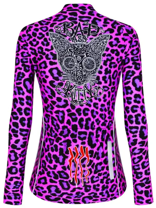 Cyklodres CYCOLOGY Winter Kitty, dámský, dlouhý rukáv